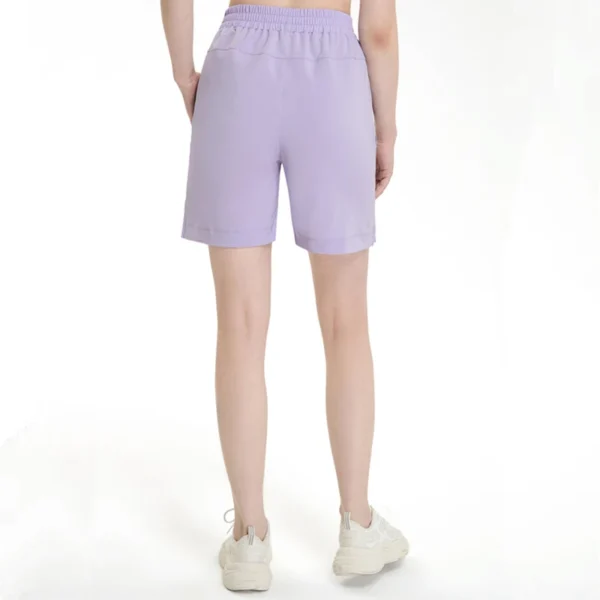 Summer Sport Shorts Women Elastic Thin Loose Running Fitness Yoga Shorts Girl Quick Dry Gym Workout Pant Cropped Trousers Female - Image 2