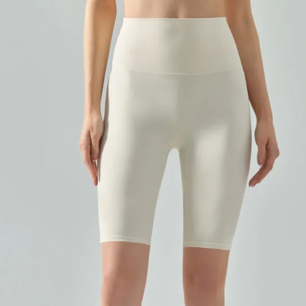 Yoga Shorts Gym Women Clothing Workout Biker Shorts Middle Running Cycling Pants High Waist Elastic Sports Shorts Women Pants - Image 6