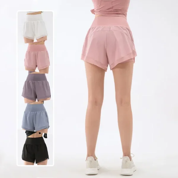 Women Running Shorts Gym Shorts Yoga Shorts Workout Sports Casual Running Fitness Pants Outdoor Jogging Short Leggings Women