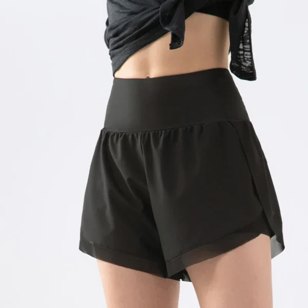 Women Running Shorts Gym Shorts Yoga Shorts Workout Sports Casual Running Fitness Pants Outdoor Jogging Short Leggings Women - Image 3