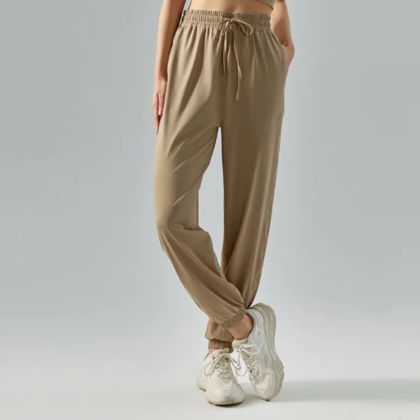 Women Sports Pants Loose Joggers Sweatpants Thin Workout Pants Gym Running Sport Leggings Quick-drying Fitness Women Sweatpants - Image 6
