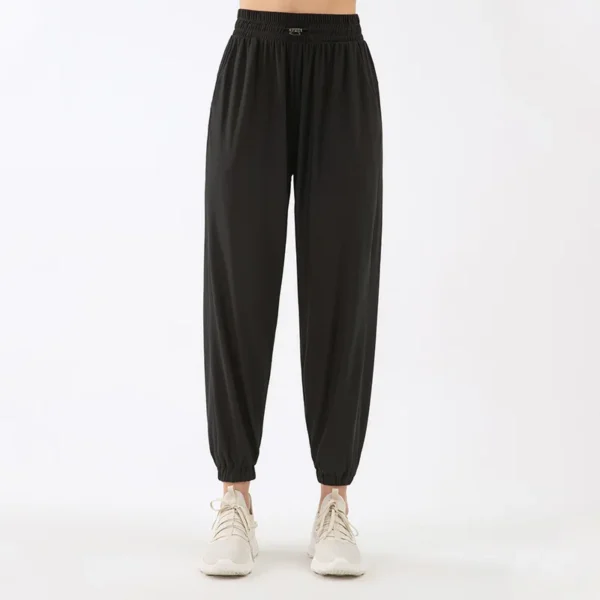 Summer Sport Pants Women High Waist Yoga Harem Pant Thin Loose Running Trousers Quick Dry Gym Workout Jogging Sweatpants Female - Image 6